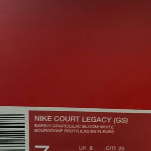 BRAND NEW girl youth nike Nike court legacy leather velcro shoes 2Y 3Y 7Y - Picture 10 of 10